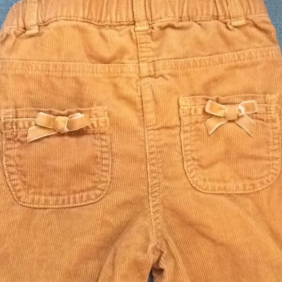 Baby Boden corduroys w/bows 4 fall Stretch waist. - Picture 4 of 6